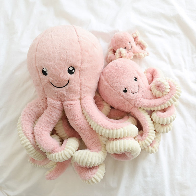 1 pcs Customized Size Octopus Stuffed Plush Toys For Baby Kids Toys Birthday Gifts