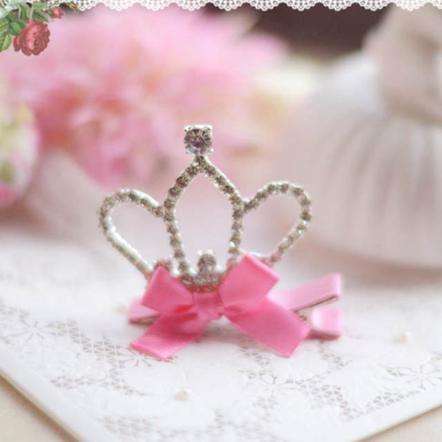 1PC Baby-Girls Princess Crown Birthday Hair Clips