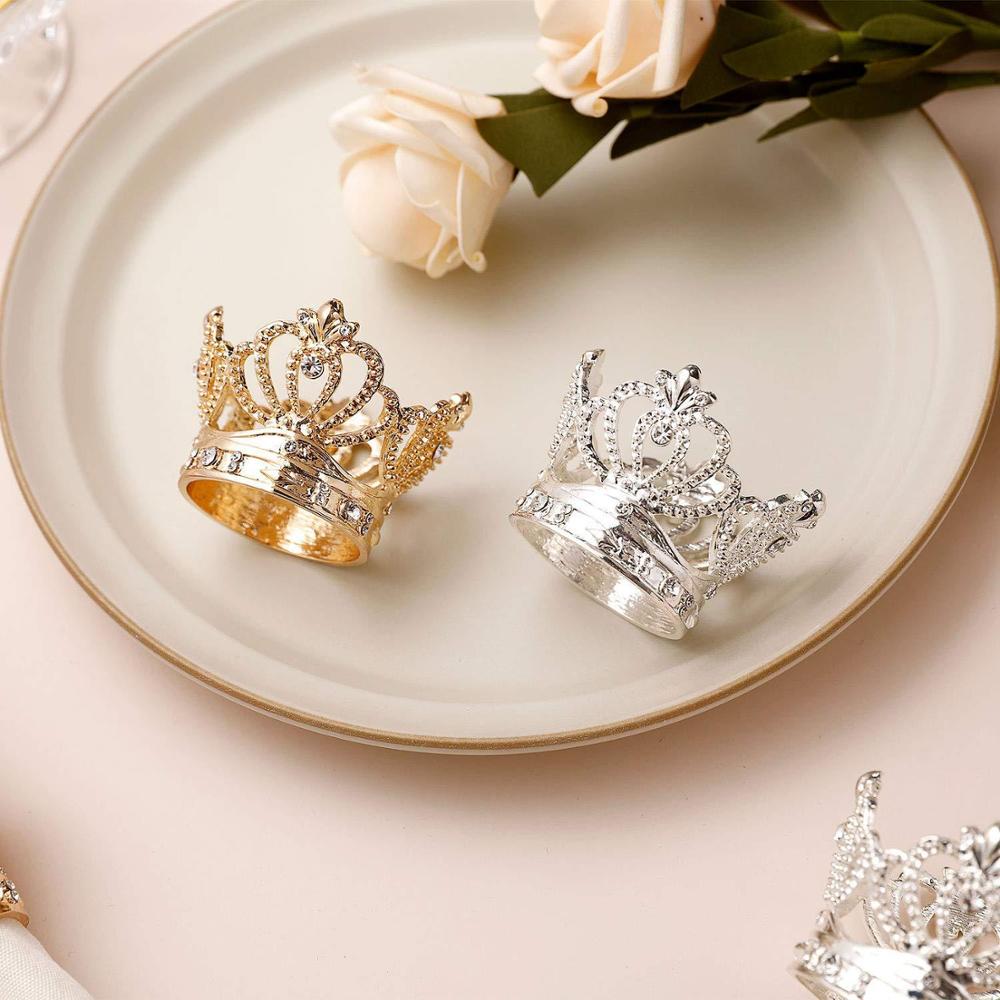 6pcs Crown Napkin Ring