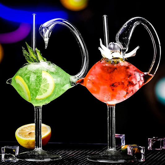 Creative Swan Cocktail Glass