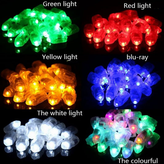 10Pcs Mini Small LED  Balloon Lights