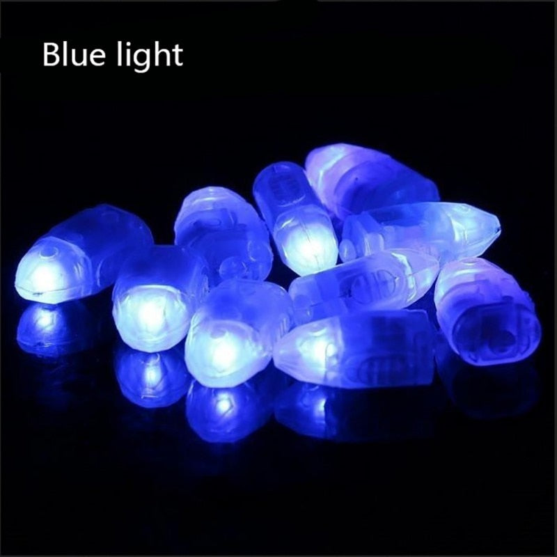 10Pcs Mini Small LED  Balloon Lights