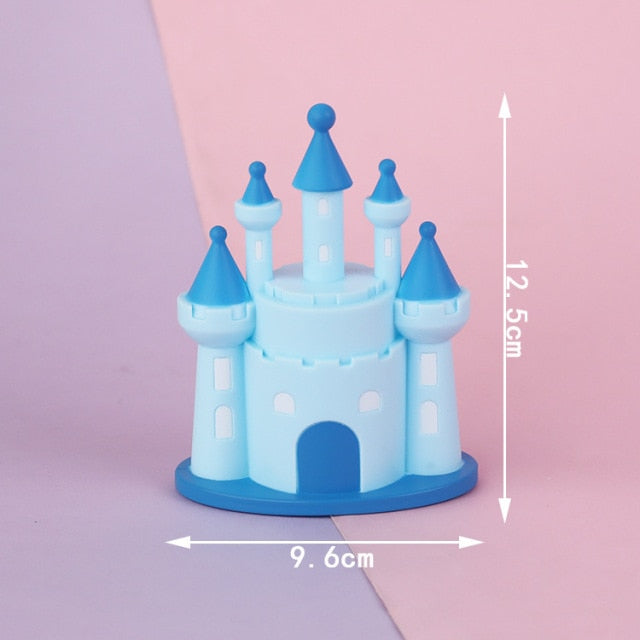 Princess Prince Castle Birthday Cake Topper