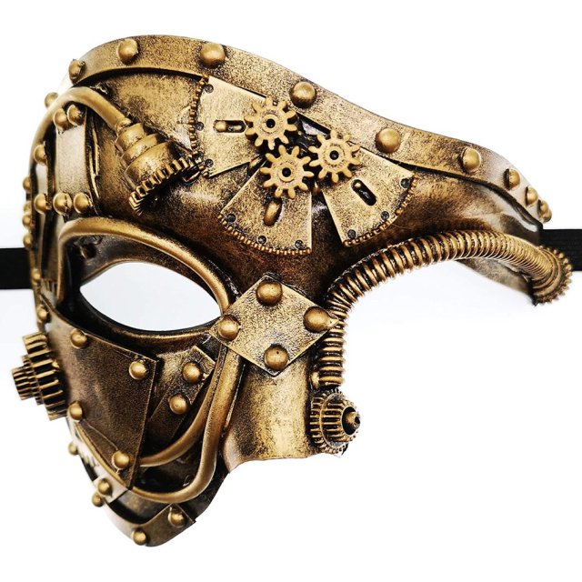 Mechanical Men Steampunk Phantom Of The Opera Mask
