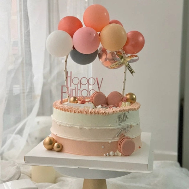 Balloon Cake Decoration Toppers