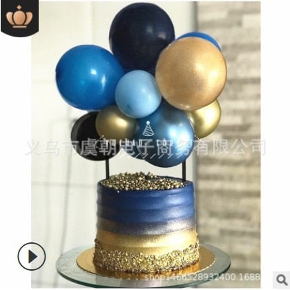 Balloon Cake Decoration Toppers