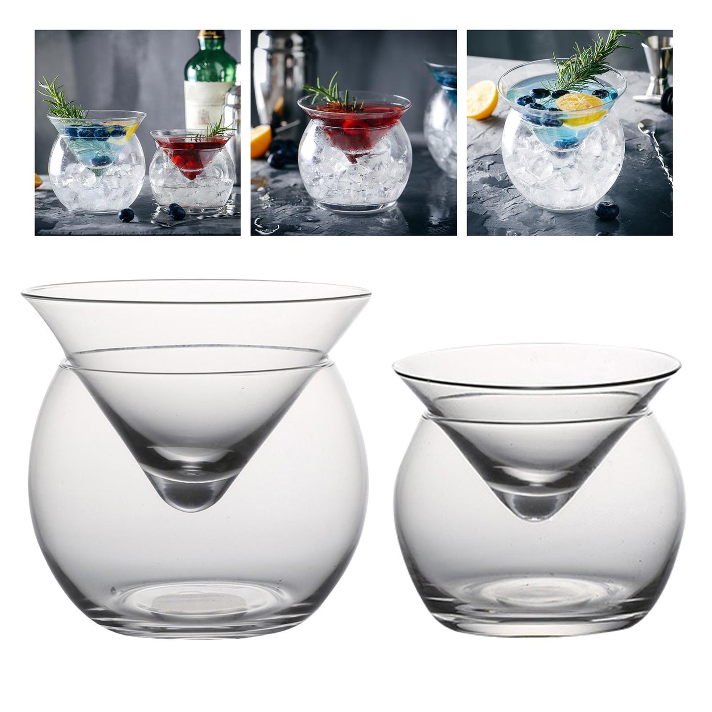 1 Set Molecular Cocktail Cup