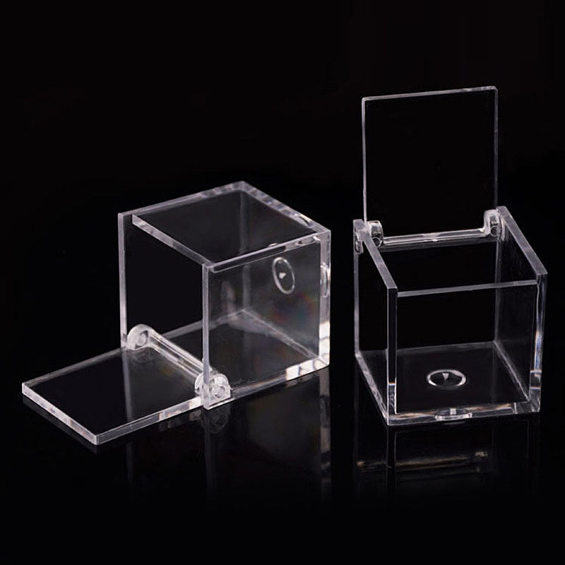 12Pcs Transparent Clear Plastic Candy /Chocolate/ Gift Box